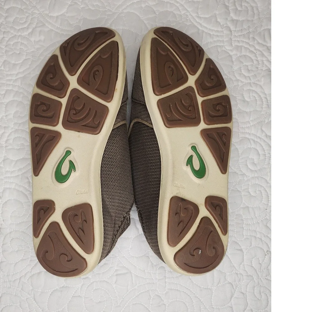 OluKai Men's Size 10 Nohea Mesh Slip on‎ Shoes Loafers Boat Deck Casual Comfort